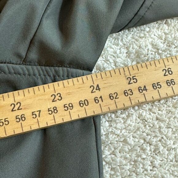 M. Julian Jacket Mens Size Large Bomber zip up Gray Y2K 90”s pockets Long Sleeve - Picture 7 of 10